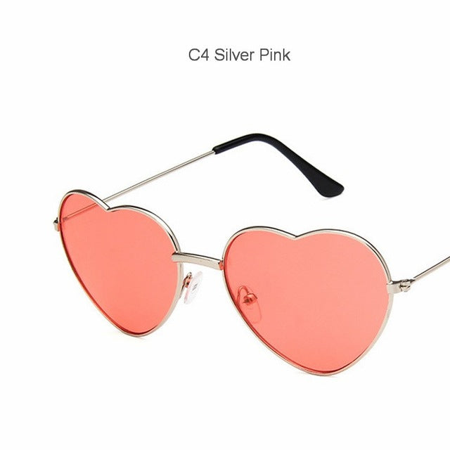 New Metal Heart Sunglasses