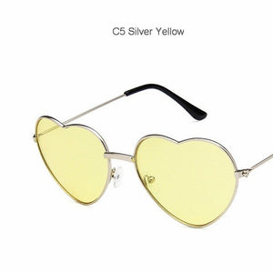 New Metal Heart Sunglasses