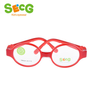 Fashion Round Flexible Kids Optical Glasses