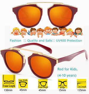 Fashion Girls Kids Sunglasses UV400