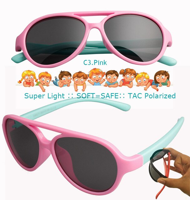 Pilot Kids Sunglasses UV400 Polarized