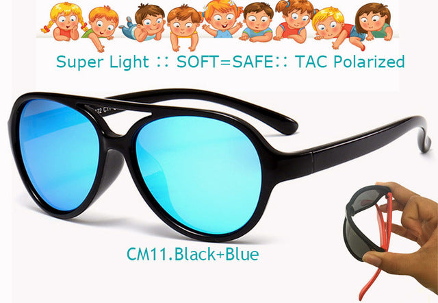 Pilot Kids Sunglasses UV400 Polarized