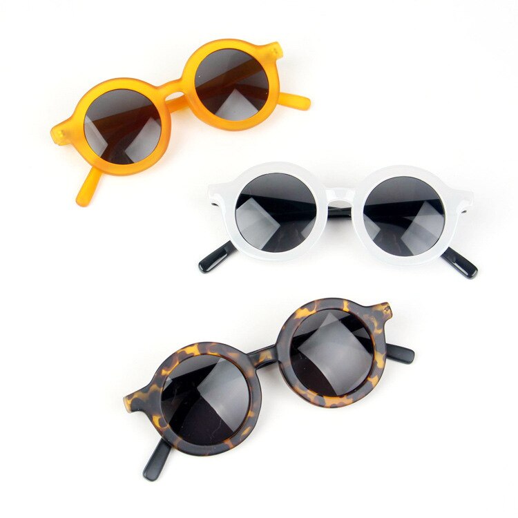 Vintage Round Kids Sunglasses UA400