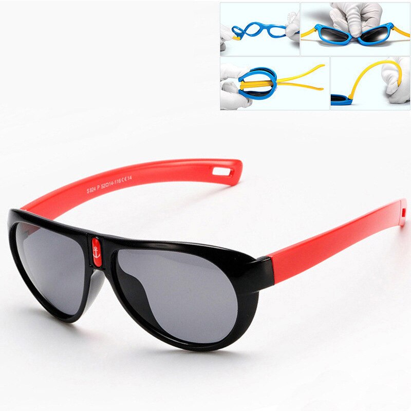 Fashion Silicone Polarized Sunglasses