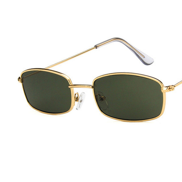 New Rectangular Sunglasses Men UV400