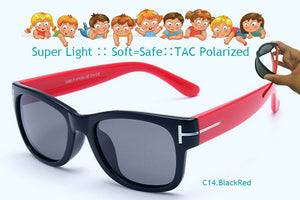 IVSTA TF Sunglasses Boys Kids Sunglasses for Children Polarized Fashion Silicon Rubber Flexible safe Girls Child 899