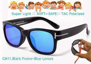 IVSTA TF Sunglasses Boys Kids Sunglasses for Children Polarized Fashion Silicon Rubber Flexible safe Girls Child 899
